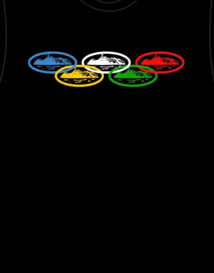 Corteiz Alcatraz Olympic T-shirt Black