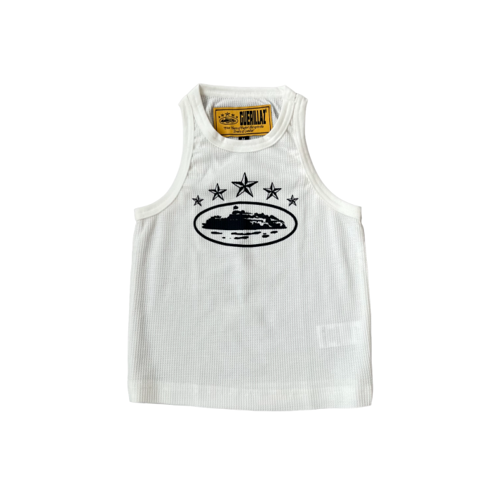 Corteiz 5Starz Alcatraz Tanktop – (WEISS)