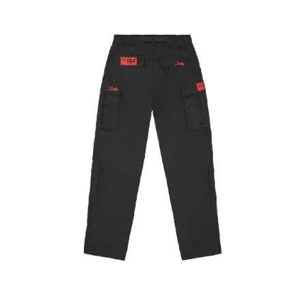 Corteiz Guerillaz Cargos Schwarz/Rot