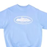 Corteiz Alcatraz Crewneck Sweatshirt Baby Blue